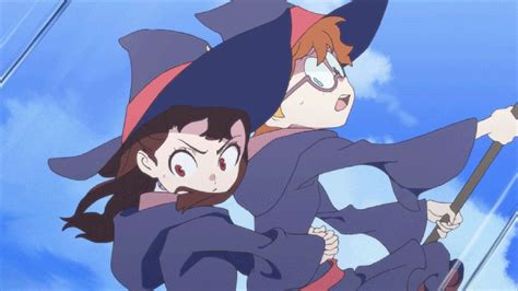 Immerse yourself in the spellbinding world of Little Witch Academia with this Blu-ray release